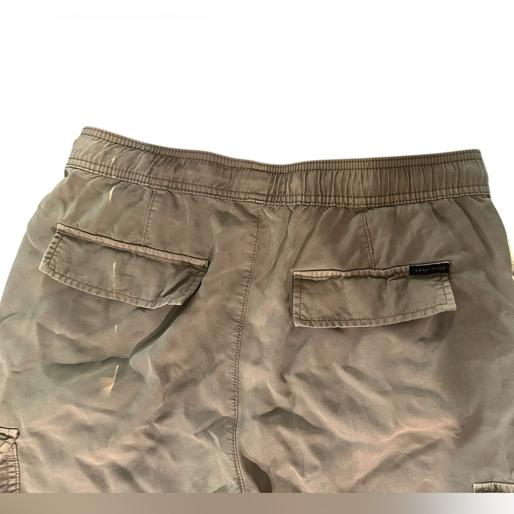 Sanctuary Tan Cargo Drawstring Pants - Picture 4 of 6